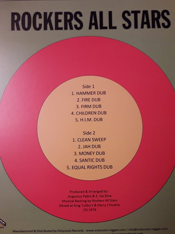 Rockers All Stars - Chanting Dub With The Help Of The Father | Onlyroots Records (ORLP25) - 2