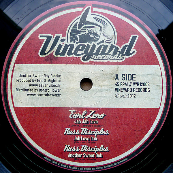 Askan Vibes Feat. Earl Zero & Russ Disciples - Jah Jah Love | Vineyard Records (VYR12003) - 2 Askan Vibes Feat. Earl Zero & Russ Disciples - Jah Jah Love | Vineyard Records (VYR12003) - 2