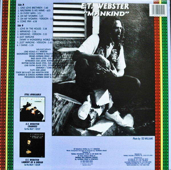 E.T. Webster - Mankind | Twinkle Music (NGLP 551) - 2 E.T. Webster - Mankind | Twinkle Music (NGLP 551) - 2
