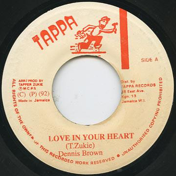Dennis Brown - Love In Your Heart | Tappa Records (none) - main