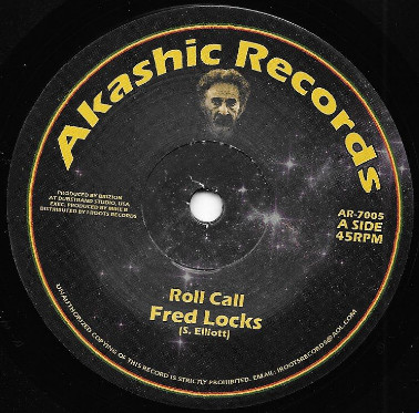 Fred Locks , Brizion - Roll Call | Akashic Records (AR-7005)