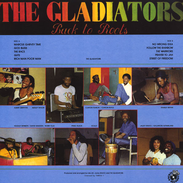 The Gladiators - Back To Roots | Patate Records (gladlp001) - 2