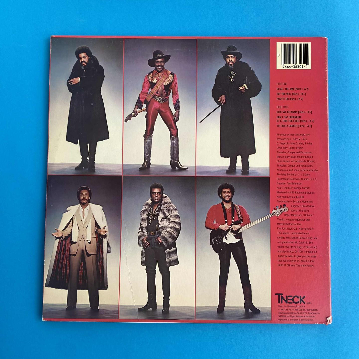 The Isley Brothers - Go All The Way | T-Neck (FZ 36305) - 2