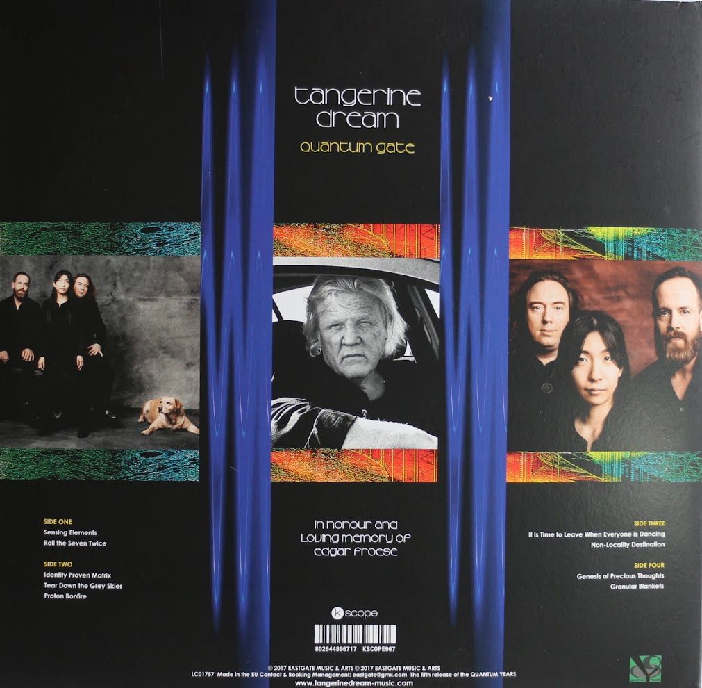 Tangerine Dream - Quantum Gate | Kscope (KSCOPE967) - 2