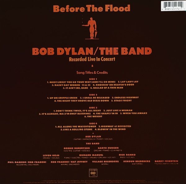 Bob Dylan  /  The Band - Before The Flood | Columbia Records (88985451741) - 2