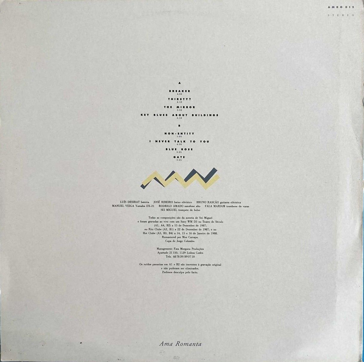 Sei Miguel - Breaker | Ama Romanta (AMRO012) - 2 Sei Miguel - Breaker | Ama Romanta (AMRO012) - 2