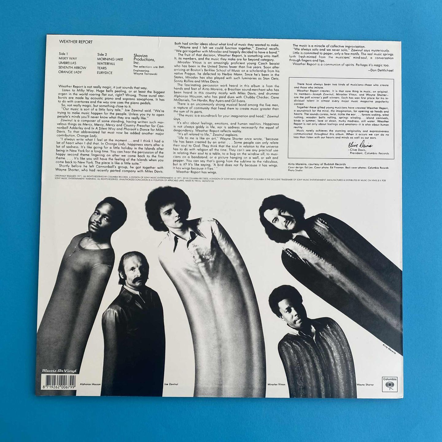 Weather Report - Weather Report | Music On Vinyl (MOVLP2158) - 2 Weather Report - Weather Report | Music On Vinyl (MOVLP2158) - 2