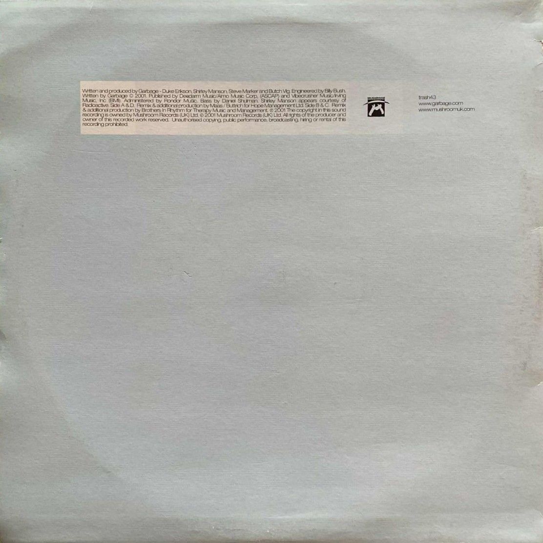 Garbage - Breaking Up The Girl (The Remixes) | Mushroom (trash43) - 2