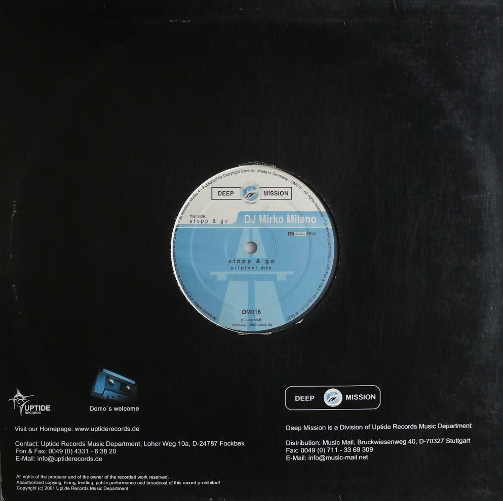 DJ Mirko Milano - Stopp & Go | Deep Mission (DM018) - 2