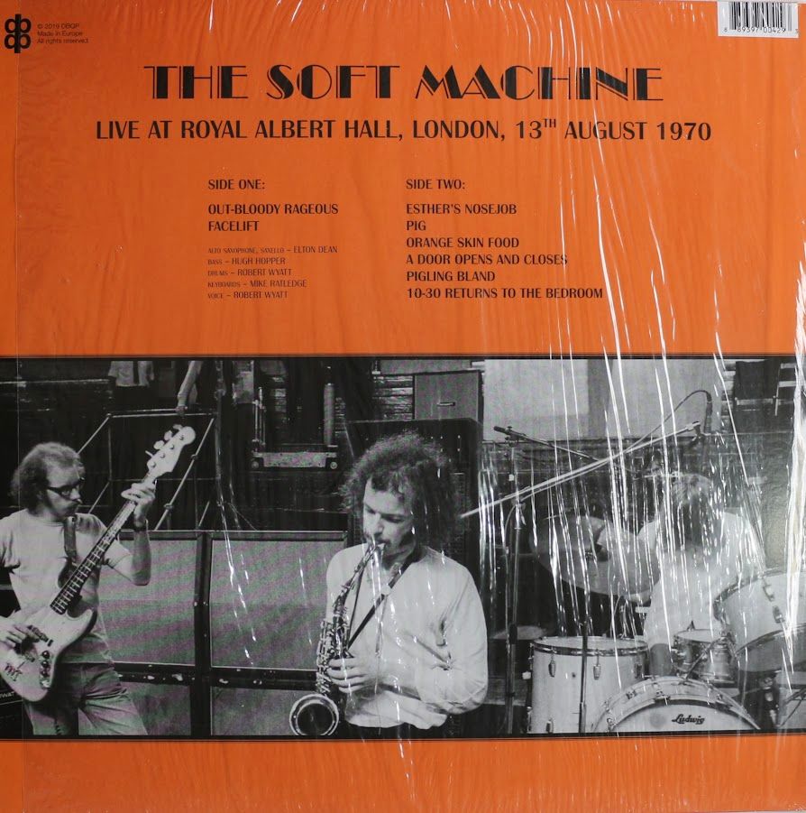Soft Machine - Live At Royal Albert Hall In London On 13th August 1970 | DBQP (DBQP29) - 2