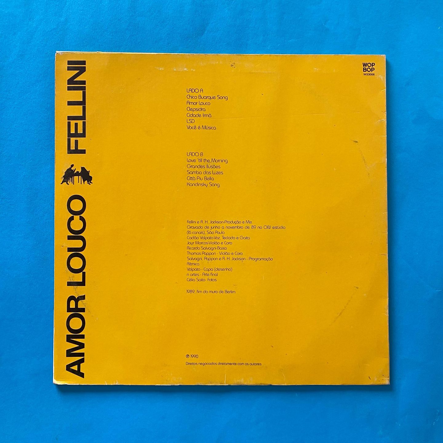 Fellini - Amor Louco | Wop Bop (W33006) - 2