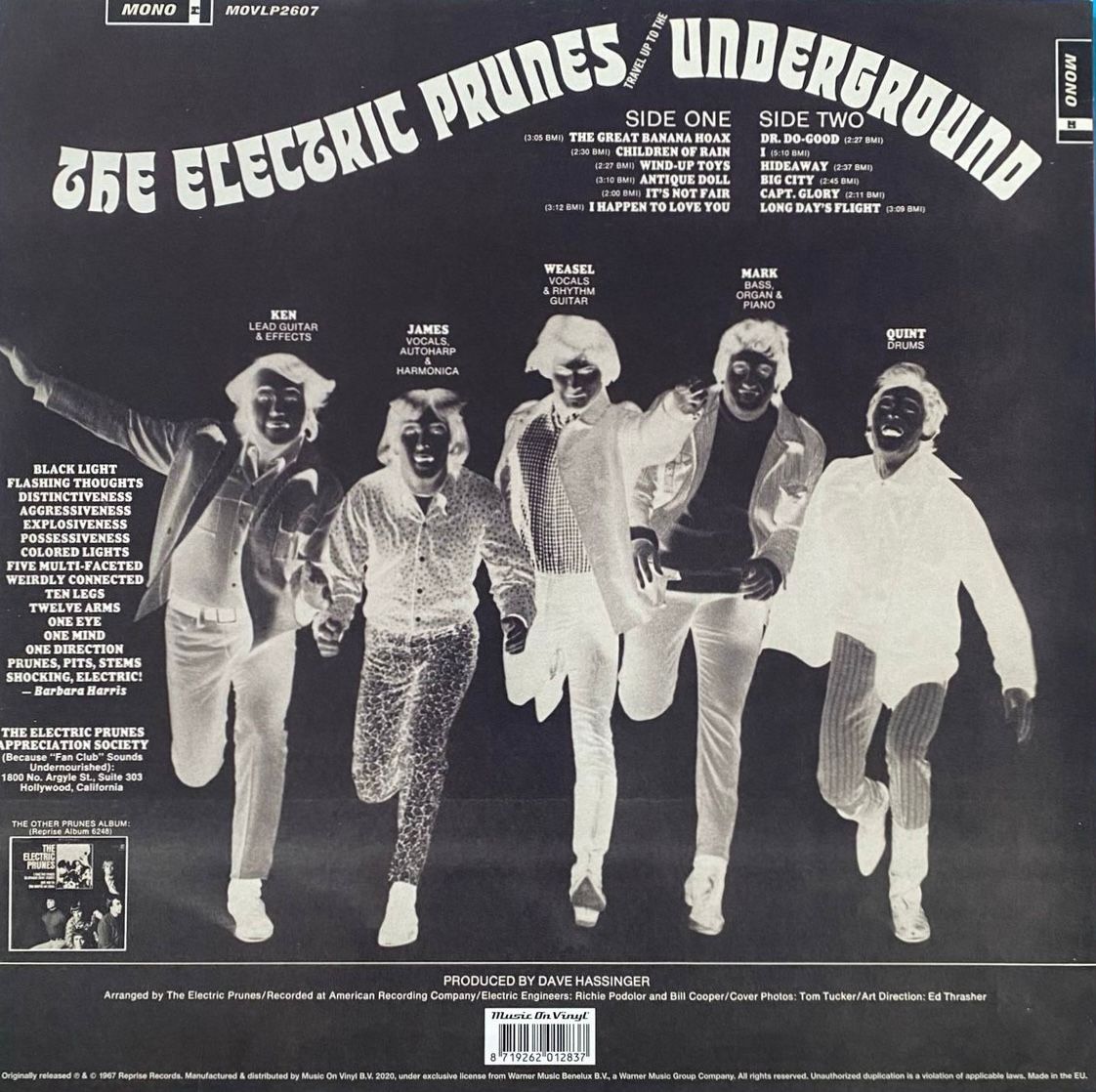The Electric Prunes - Underground | Music On Vinyl (MOVLP2607) - 2