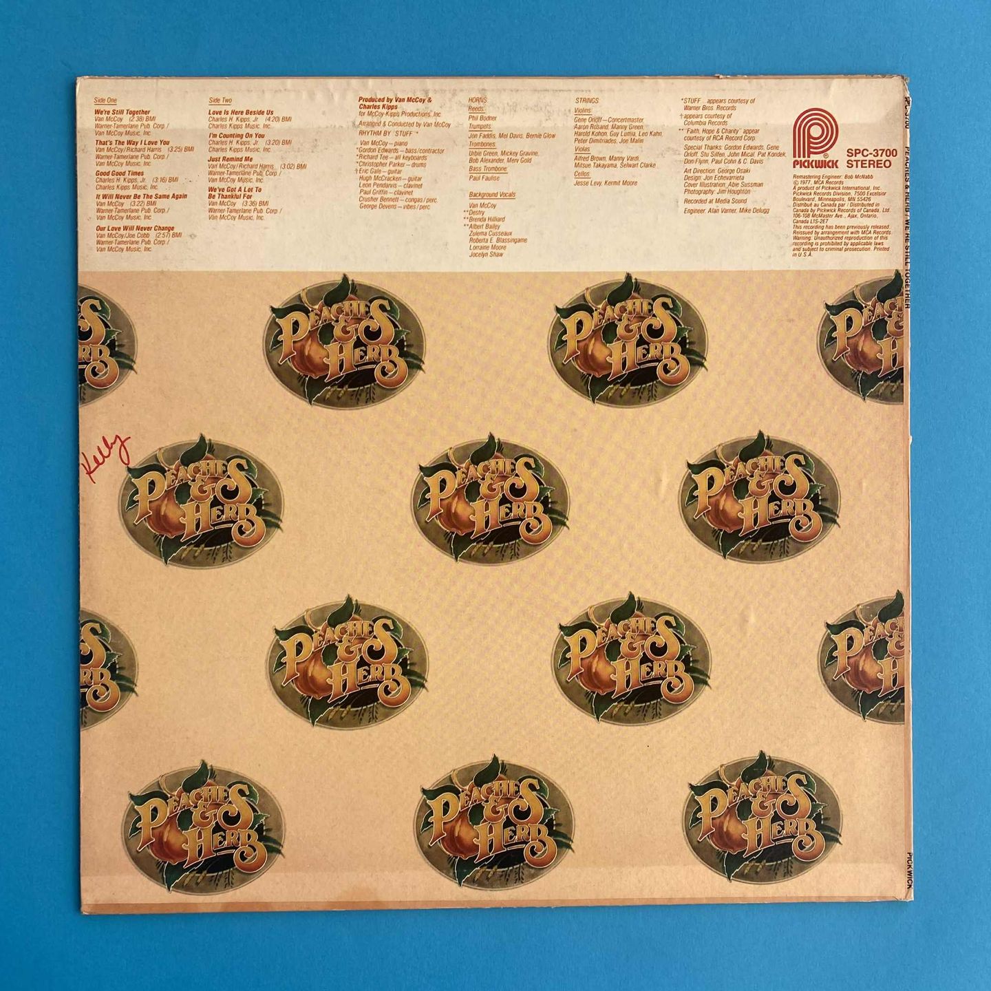 Peaches & Herb - We're Still Together | Pickwick (SPC-3700) - 2