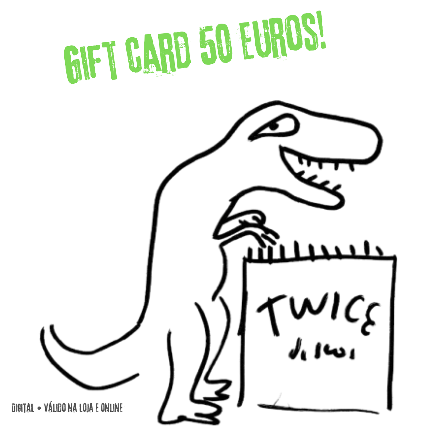 Twice.Discos - Gift Card — Vale-Presente