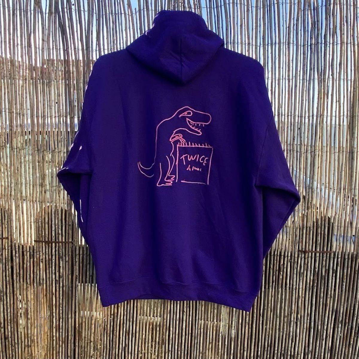 - - Hoodie Twice.Discos T.Rex - 2 - - Hoodie Twice.Discos T.Rex - 2