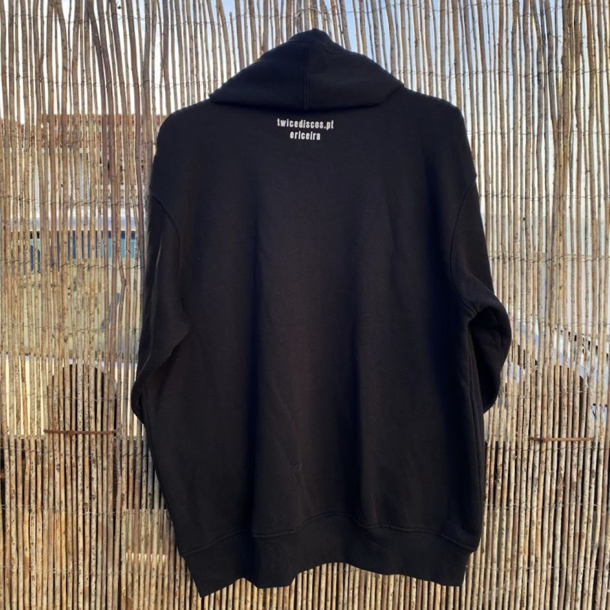 - - Hoodie Twice.Discos — Mangas impressas - 2