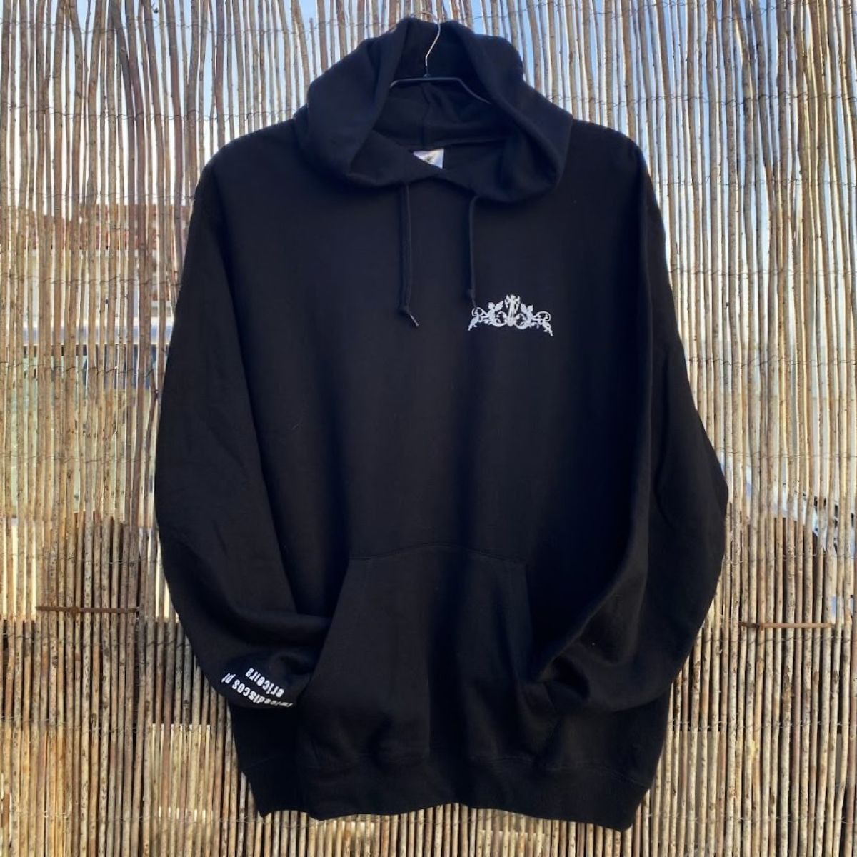 - - Hoodie Twice.Discos — Costas impressas