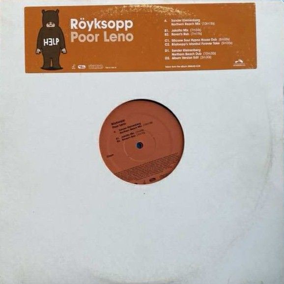 Röyksopp - Poor Leno | Astralwerks (ASW17496)