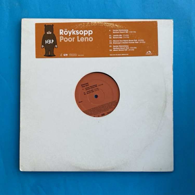 Röyksopp - Poor Leno | Astralwerks (ASW17496) Röyksopp - Poor Leno | Astralwerks (ASW17496)