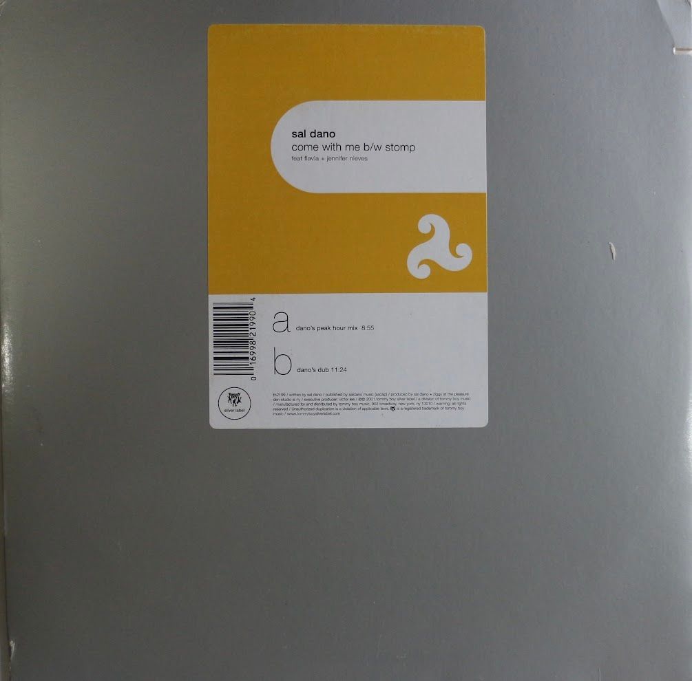 Sal Dano - Come With Me | Tommy Boy Silver Label (TB 2199)