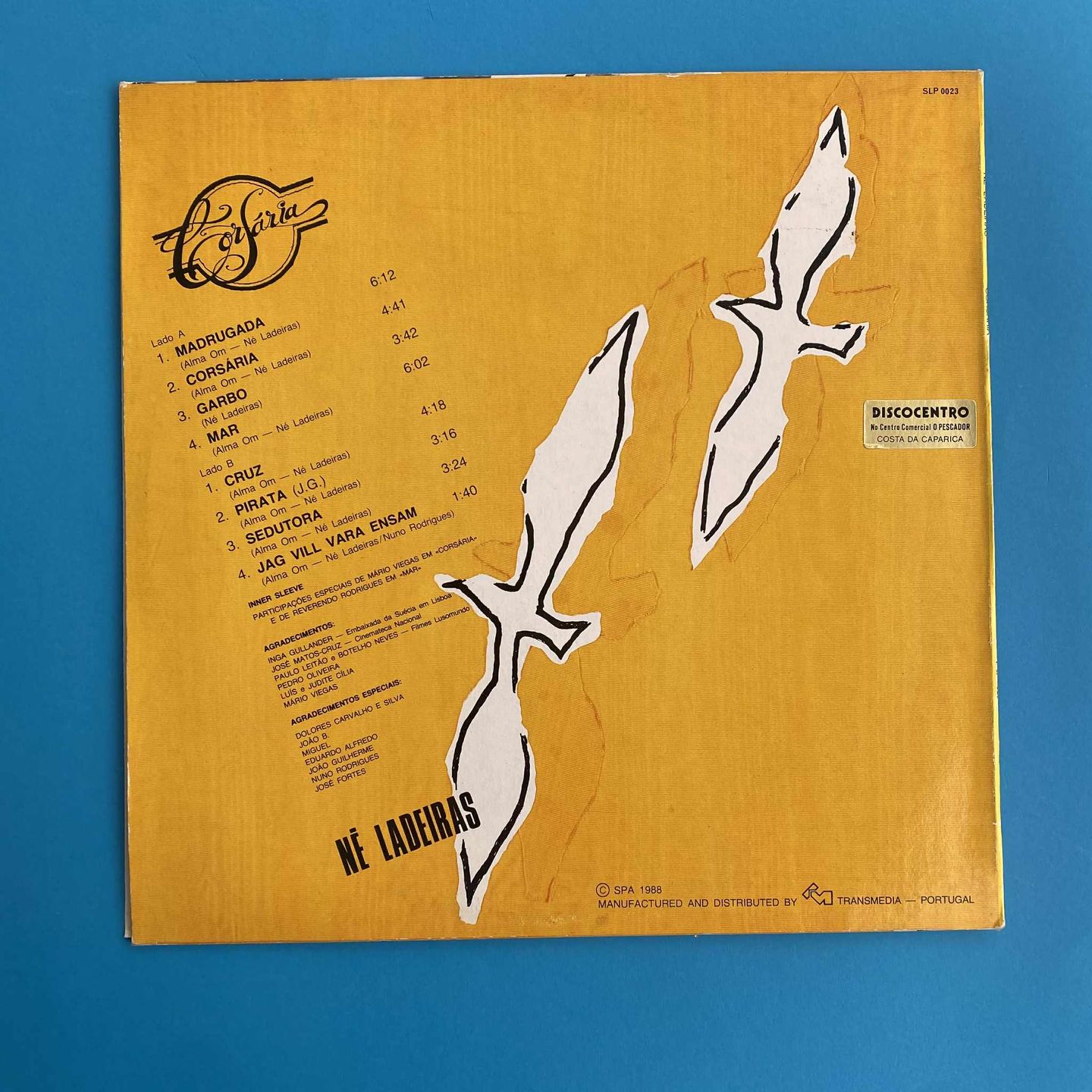 Né Ladeiras - Corsária | Schiu! (SLP 0023) - 2