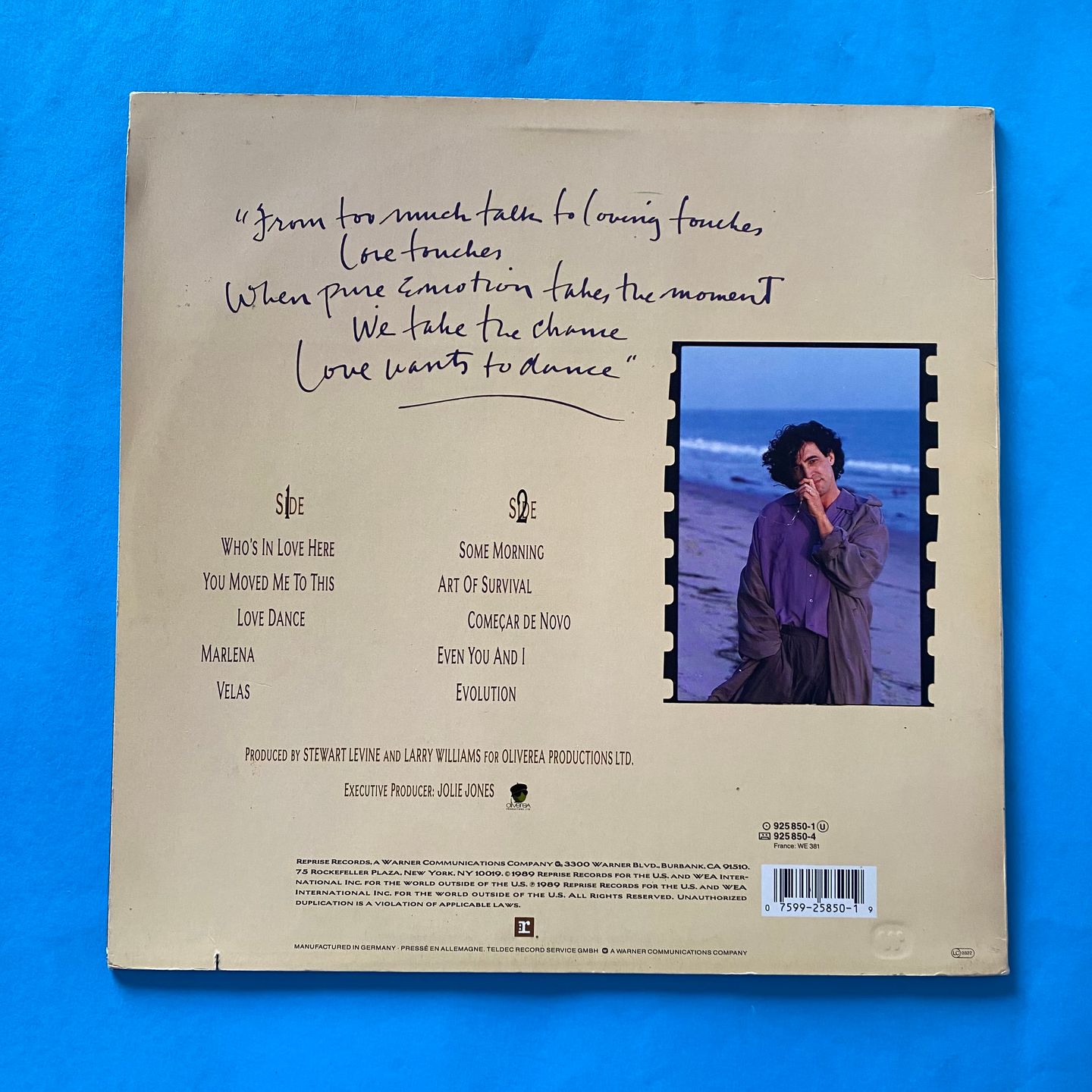 Ivan Lins - Love Dance | Reprise Records (925 850-1) - 2