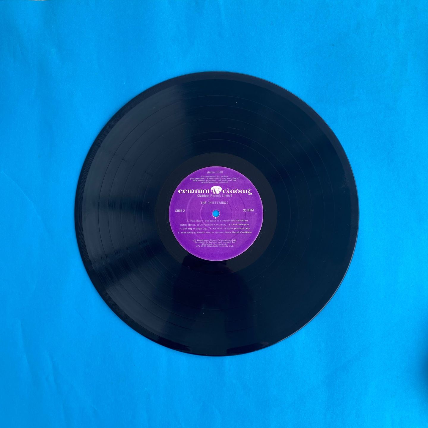 The Chieftains - The Chieftains 3 | Claddagh Records (CC10) - 5