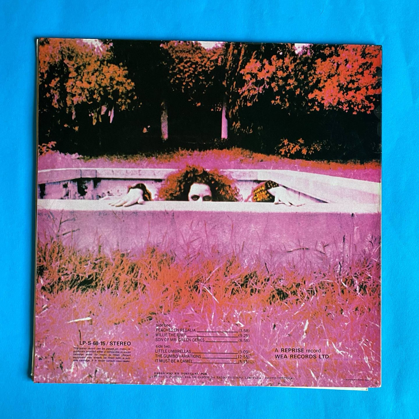 Frank Zappa - Hot Rats | Reprise Records (LP-S-68-15) - 2