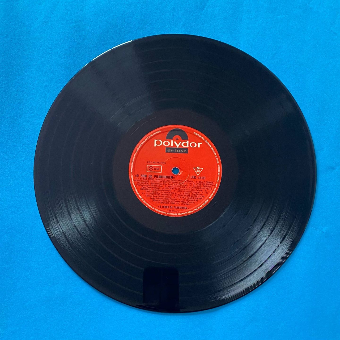 A Turma Da Pilantragem - O Som Da Pilantragem | Polydor (LPNG 44.021) - 3