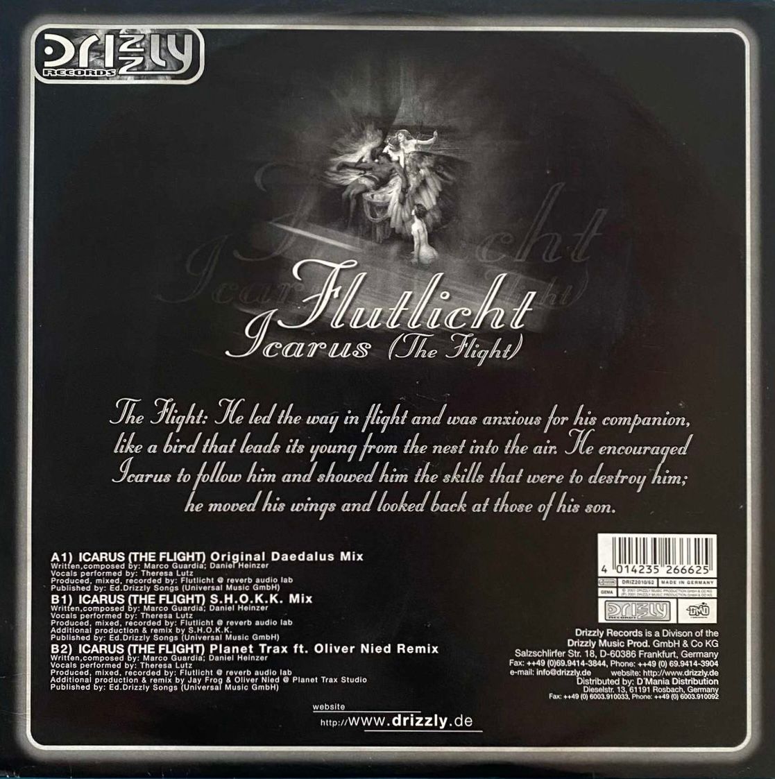 Flutlicht - Icarus (The Flight) | Drizzly (DRIZ2010/62) - 2