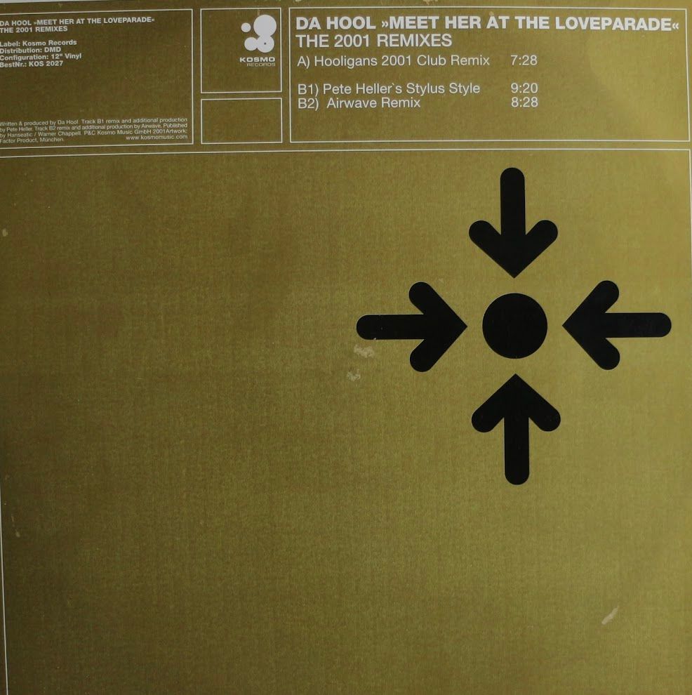 Da Hool - Meet Her At The Love Parade (The 2001 Remixes) | Kosmo Records (KOS 2027) - main Da Hool - Meet Her At The Love Parade (The 2001 Remixes) | Kosmo Records (KOS 2027) - main