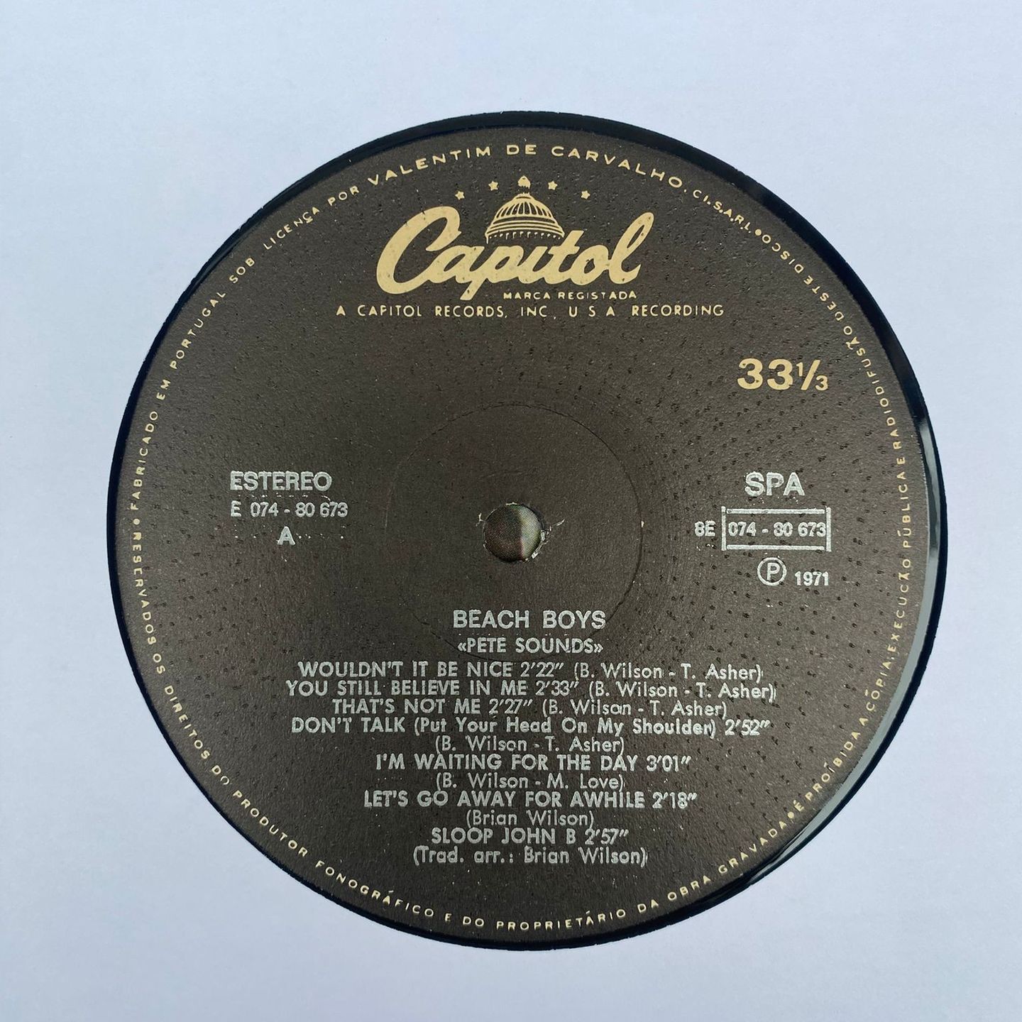 The Beach Boys - Pet Sounds | Capitol Records (11C 076-80673) - 4