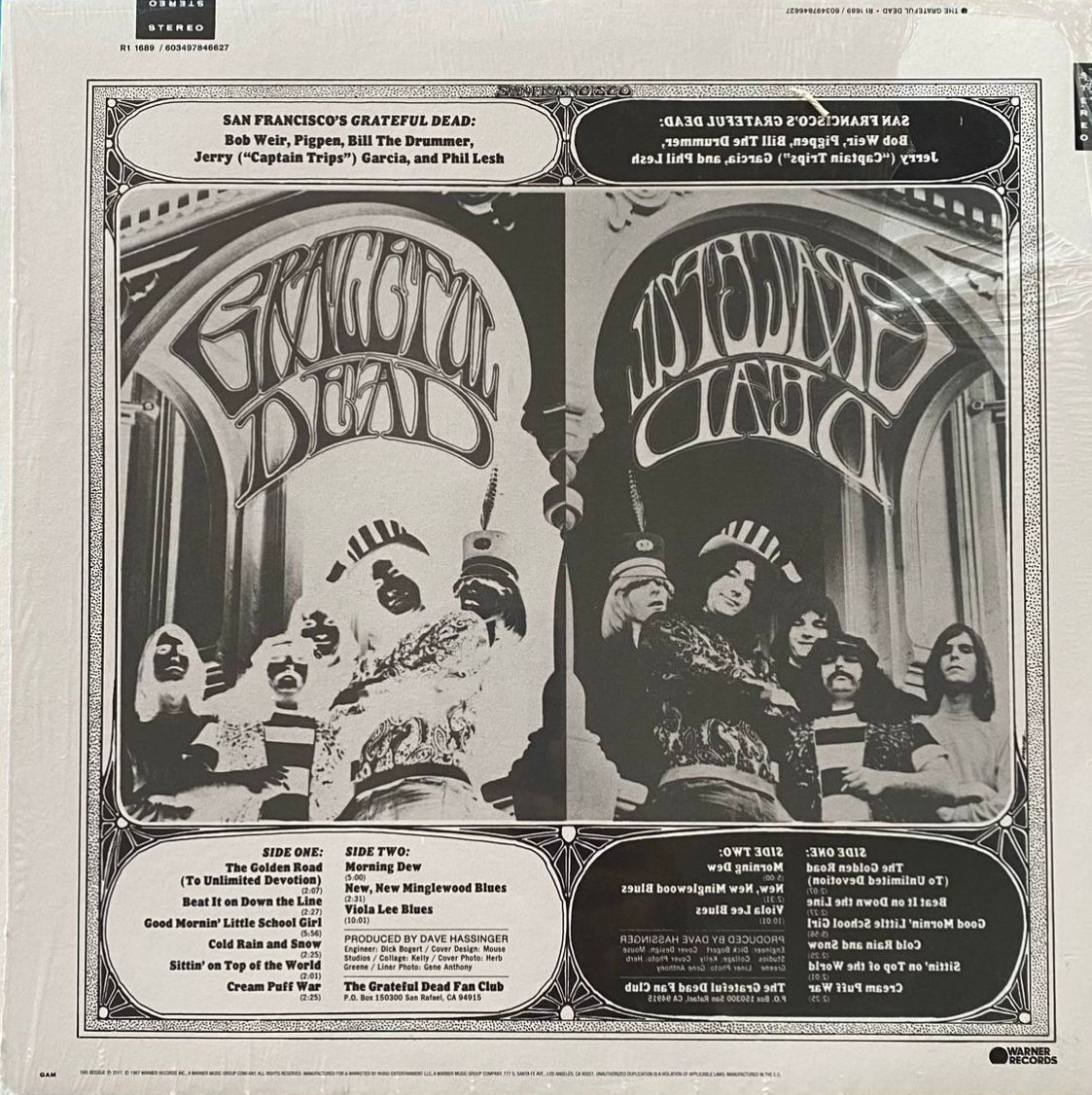 The Grateful Dead - The Grateful Dead | Warner Bros. Records (R1 1689 / 603497846627) - 2