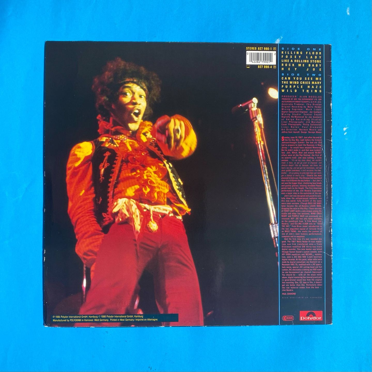 Jimi Hendrix - Jimi Plays Monterey | Polydor (827 990-1) - 2