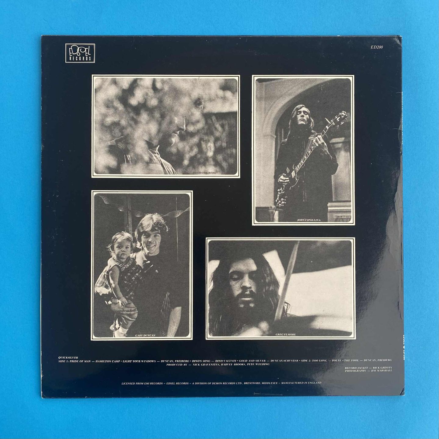 Quicksilver Messenger Service - Quicksilver Messenger Service | Edsel Records (ED 200) - 2