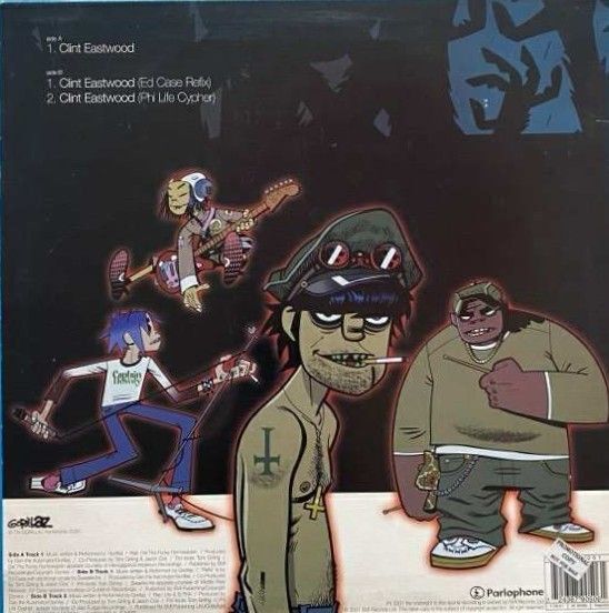 Gorillaz - Clint Eastwood | Parlophone (12R 6552) - 2
