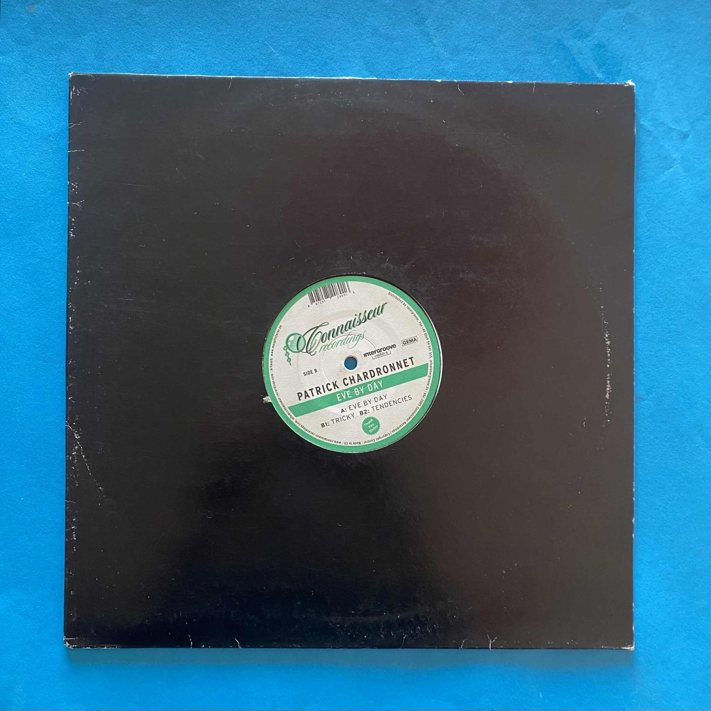 Patrick Chardronnet - Eve By Day | Connaisseur Recordings (cns001-6) Patrick Chardronnet - Eve By Day | Connaisseur Recordings (cns001-6)