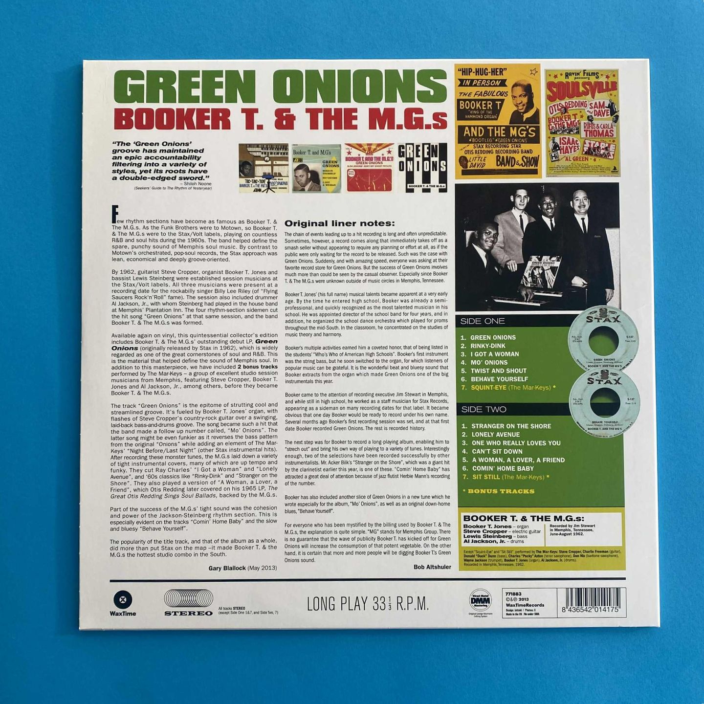 Booker T & The MG's - Green Onions | WaxTime (771883) - 2