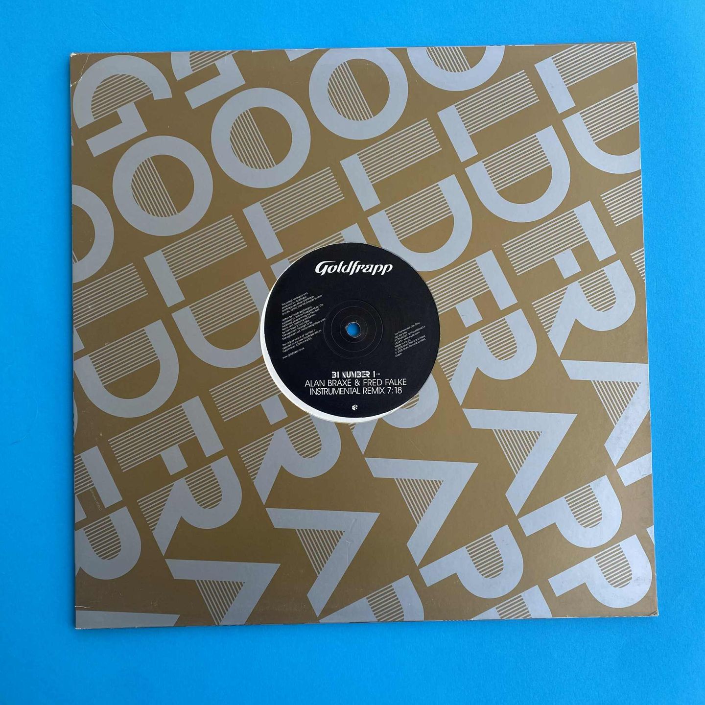 Goldfrapp - Number 1 | Mute (P12 MUTE 351) Goldfrapp - Number 1 | Mute (P12 MUTE 351)