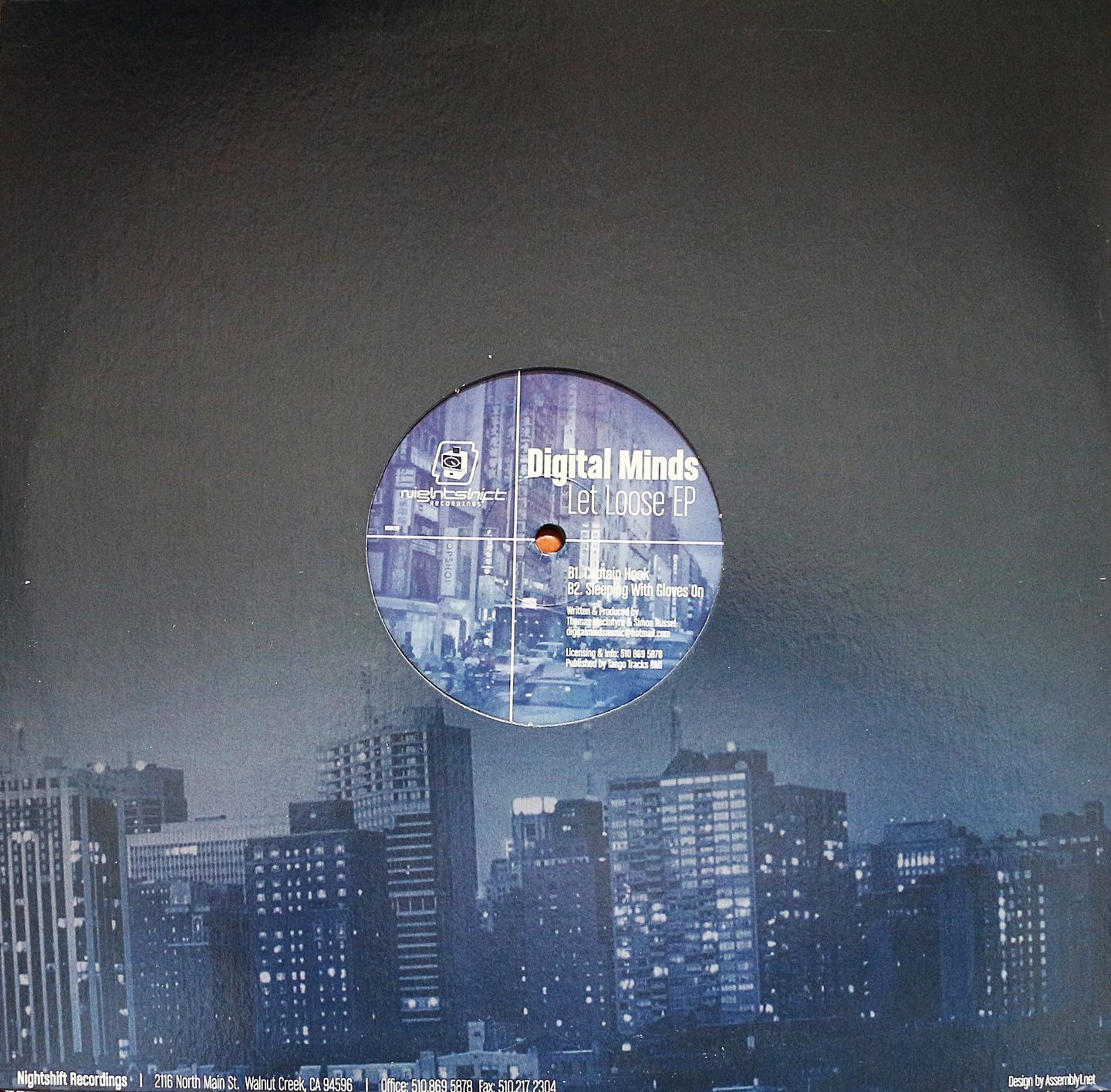 Digital Minds - Let Loose EP | Nightshift Recordings (NR031) - 2