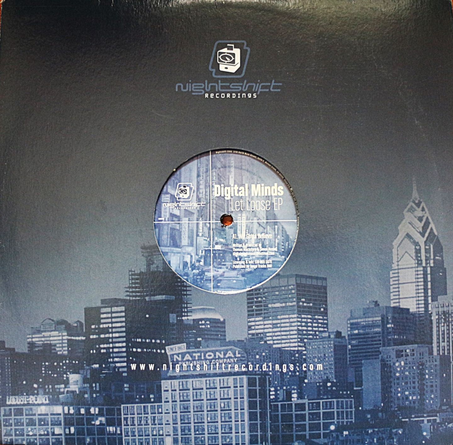 Digital Minds - Let Loose EP | Nightshift Recordings (NR031)