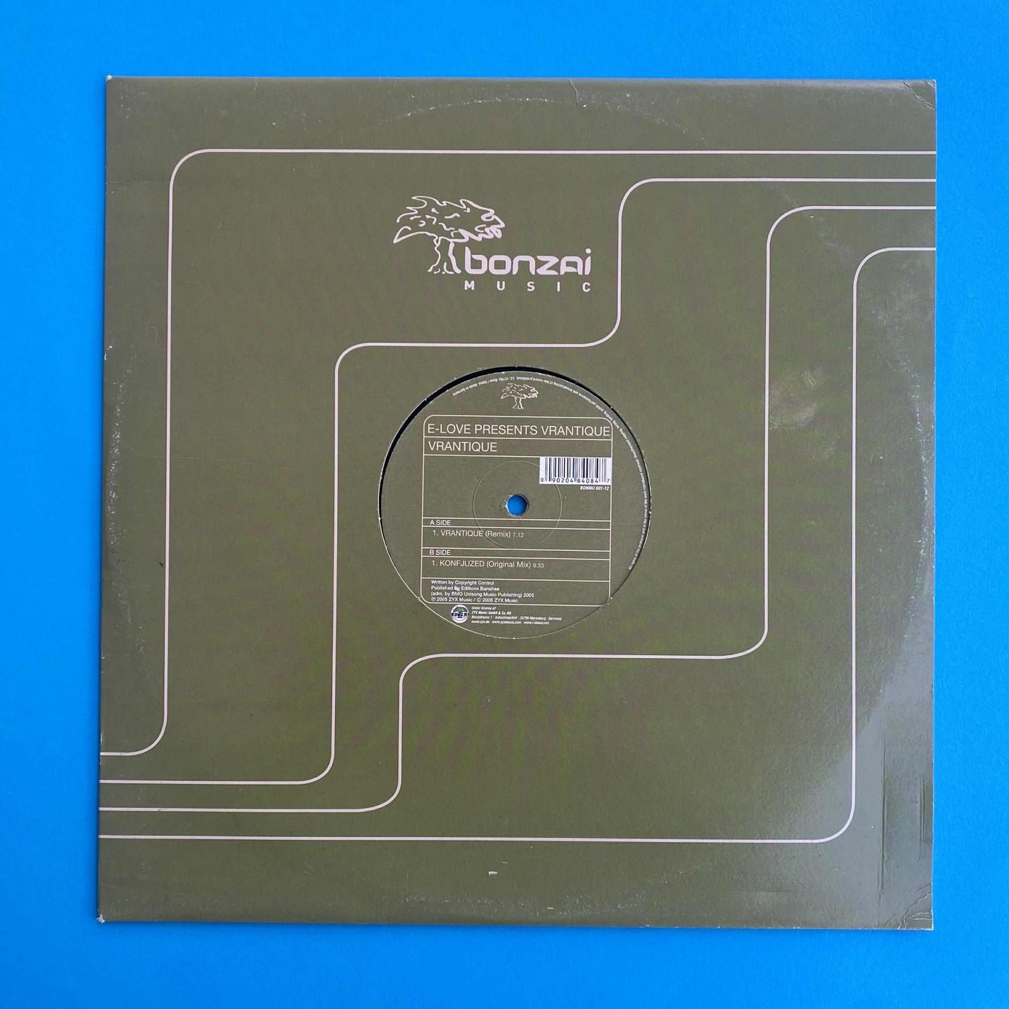 E-Love Presents Vrantique - Vrantique | Bonzai Music (BONMU 001-12) - main E-Love Presents Vrantique - Vrantique | Bonzai Music (BONMU 001-12) - main