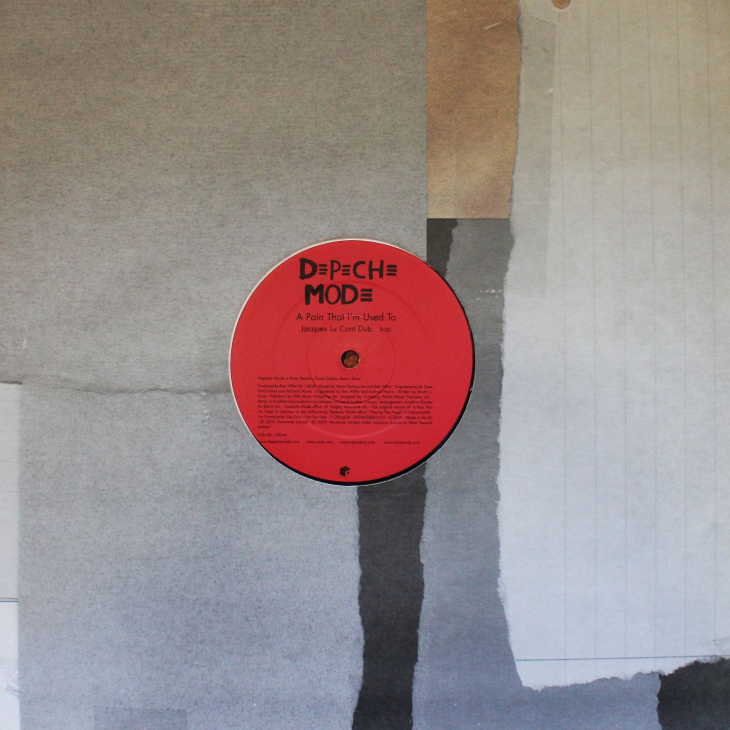 Depeche Mode - A Pain That I'm Used To | Mute (P12Bong36) - 2