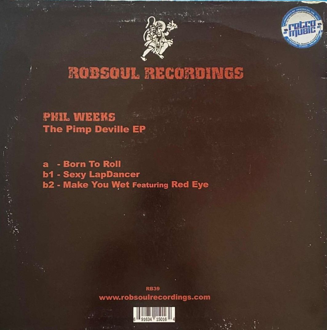 Phil Weeks - The Pimp Deville EP | Robsoul Recordings (RB39) - 2