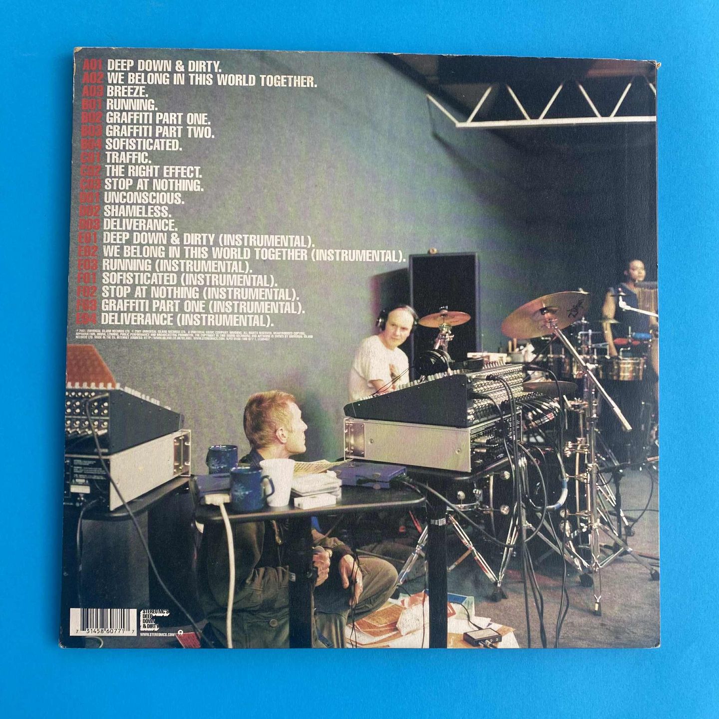 Stereo MC's - Deep Down & Dirty | Island Records (ILPST 8106) - 2