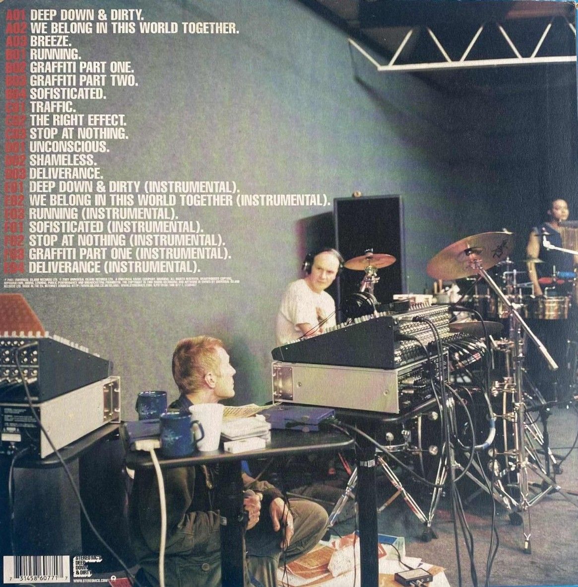 Stereo MC's - Deep Down & Dirty | Island Records (ILPST 8106) - 2