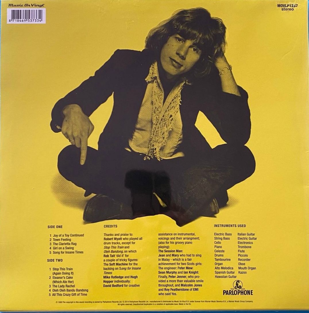 Kevin Ayers - Joy Of A Toy | Music On Vinyl (MOVLP1257) - 2