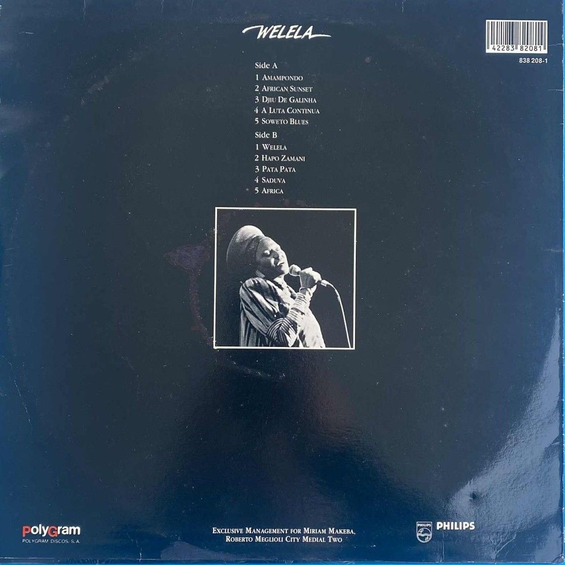 Miriam Makeba - Welela | Philips (838 208-1) - 2 Miriam Makeba - Welela | Philips (838 208-1) - 2