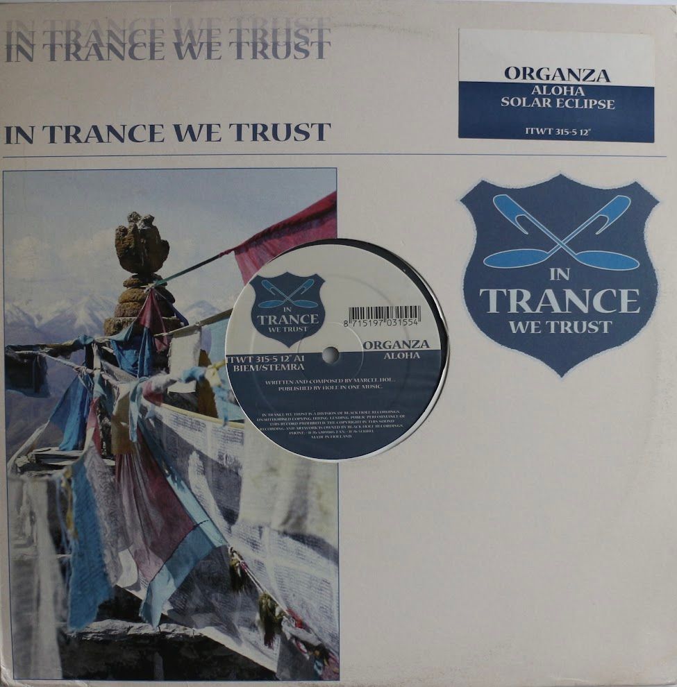 Organza - Aloha / Solar Eclipse | In Trance We Trust (ITWT 315-5 12") - 2