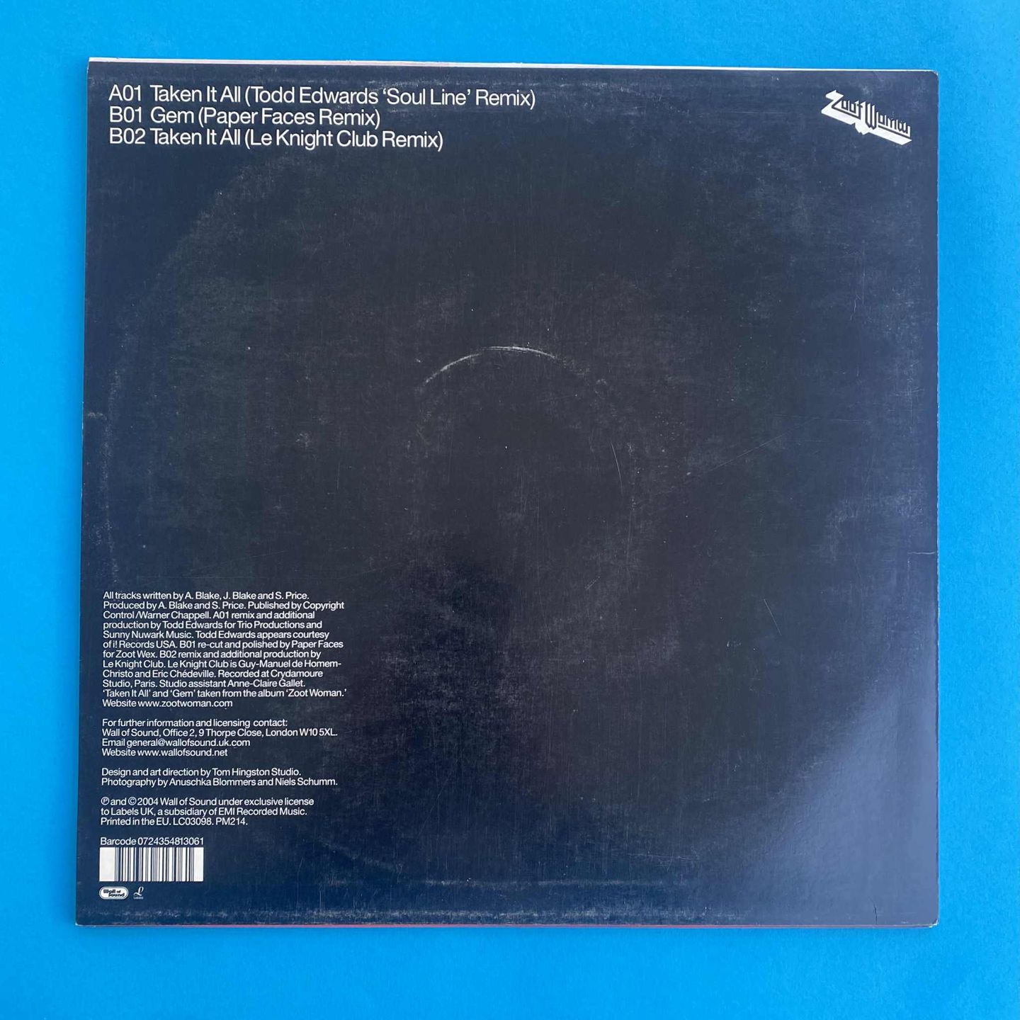 Zoot Woman - Taken It All | Labels (7243 5 48130 6 1) - 2 Zoot Woman - Taken It All | Labels (7243 5 48130 6 1) - 2